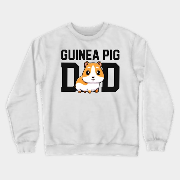 American Guinea Pig Dad Gifts Men Boys Furry Potato Father Crewneck Sweatshirt by 14thFloorApparel